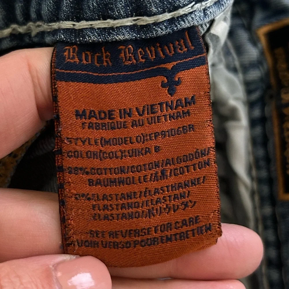 Rock Revival Vika Bootcut Jeans Size 26
